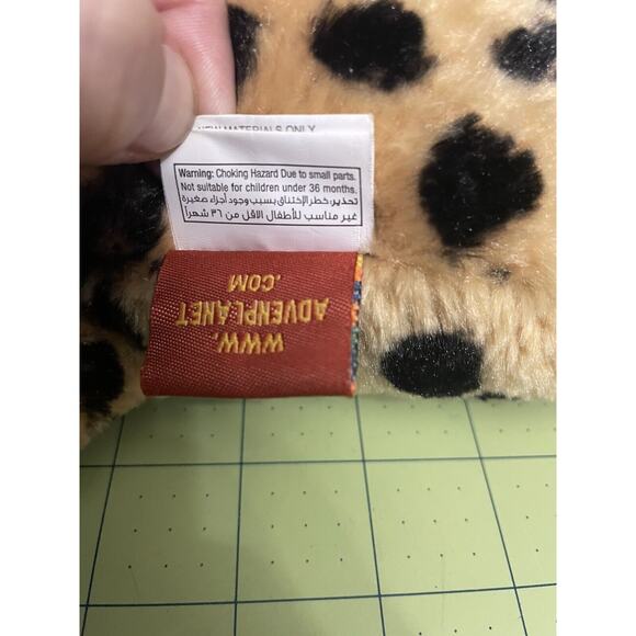 Adventure Planet Plush Leopard Cheetah Cub 10” Stuffed Animal Toy Realistic - Picture 12 of 12
